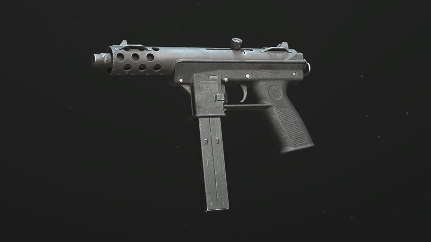 A close-up of the FTAC Siege Pistol in the Modern Warfare 3 Gunsmith.