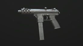 A close-up of the FTAC Siege Pistol in the Modern Warfare 3 Gunsmith.