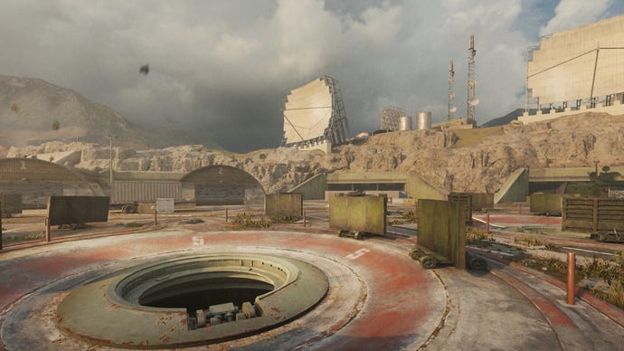 An establishing shot of the Modern Warfare 3 map Operation: Spearhead.